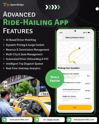 Ride Hailing App Solution – Smart Mobility App Platform